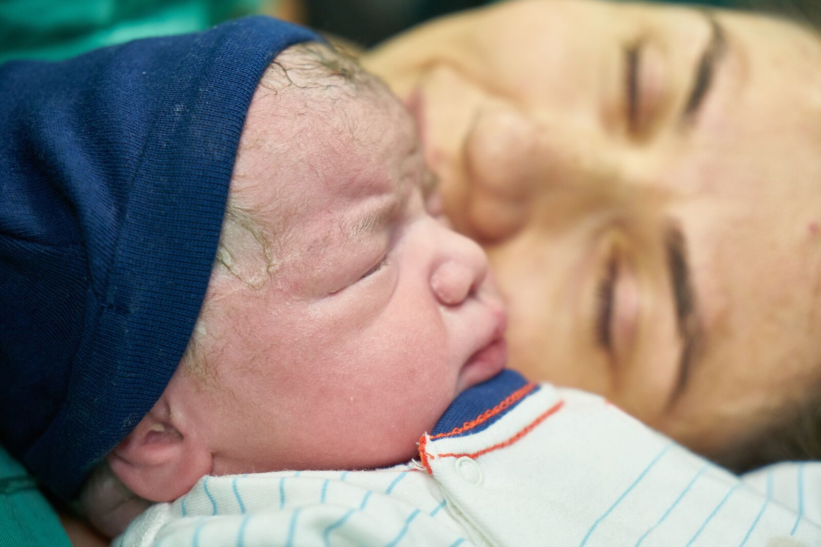 Sony a7R II sample photo. Baby, cute, birth photography