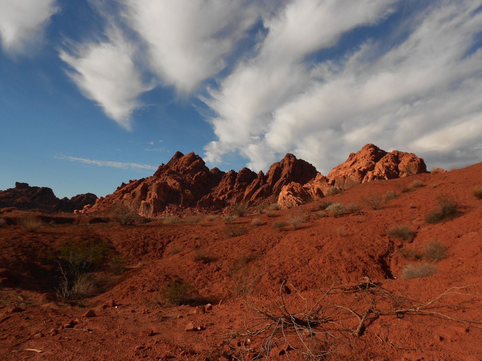 Nikon Coolpix S4100 sample photo. Valley of fire, red photography