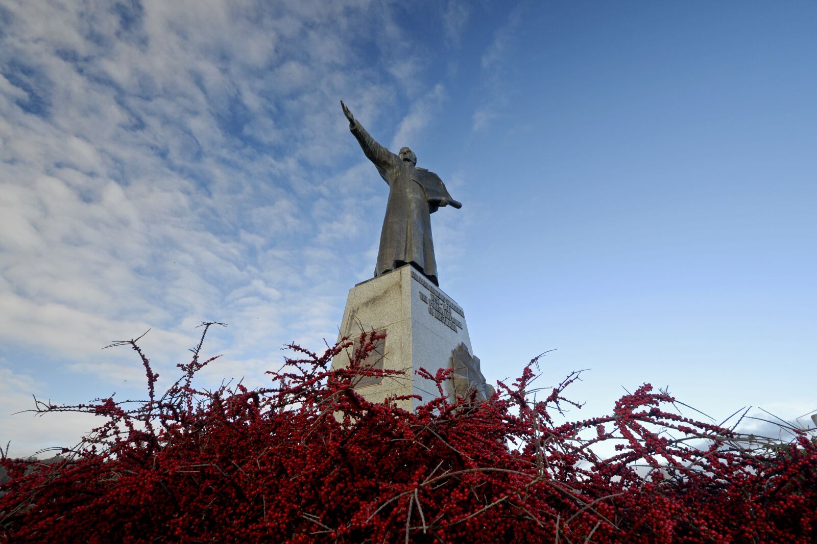 Nikon D610 sample photo. Statue, monument, sir paul photography