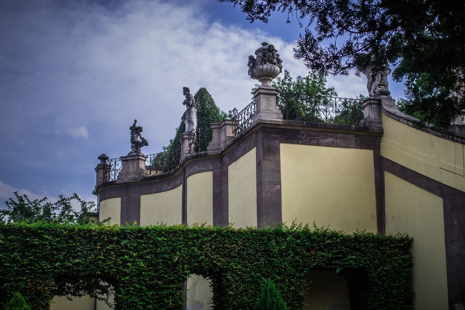 Nikon D3100 sample photo. Baroque, garden, architecture photography