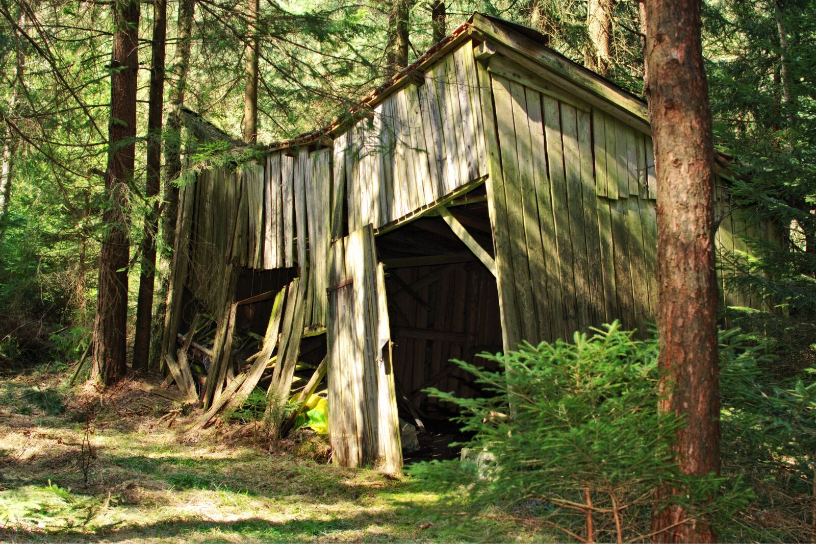 Nikon D7100 sample photo. Hut, log cabin, barn photography