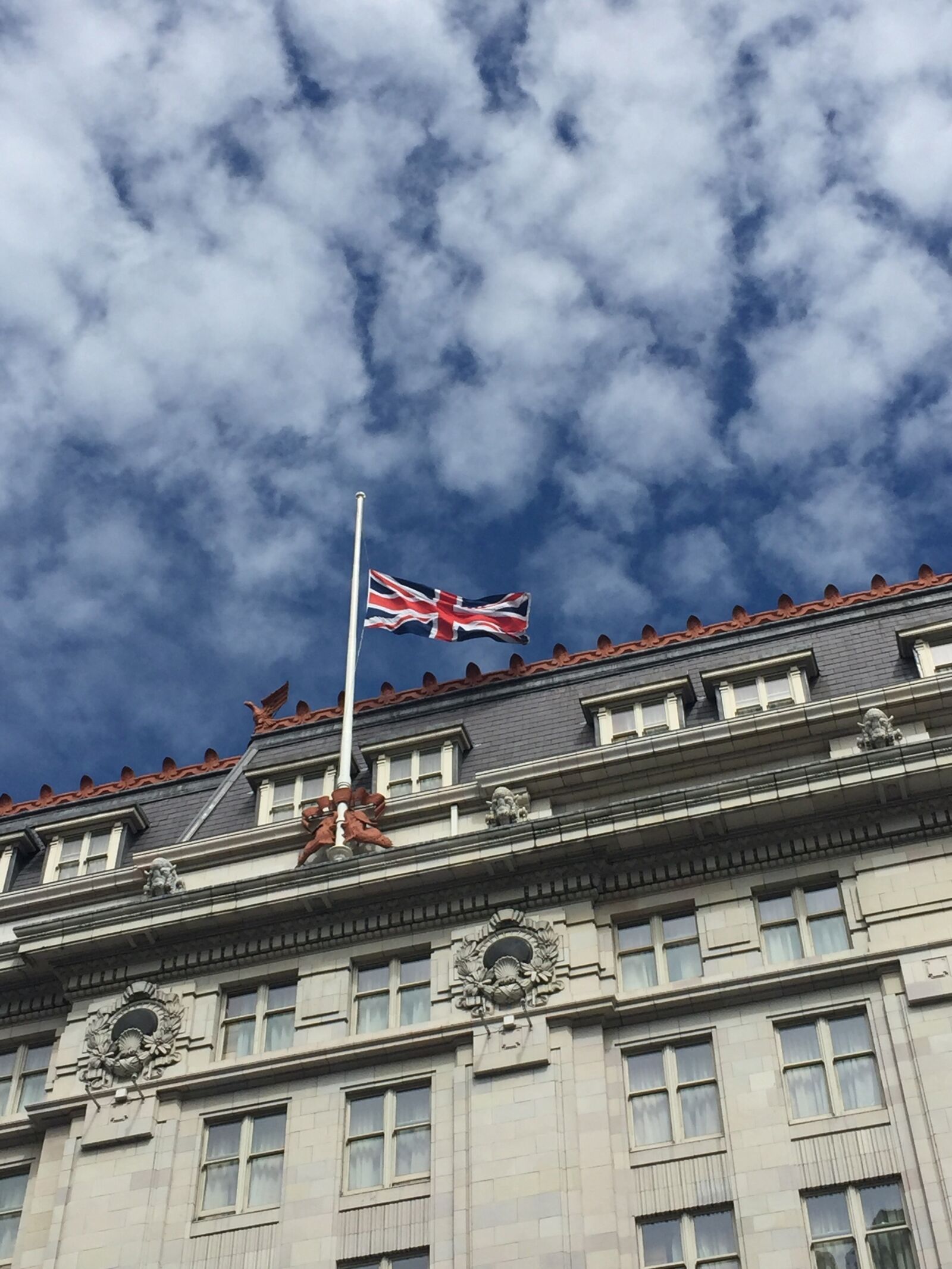 Apple iPhone 6 Plus sample photo. British, flag, london photography