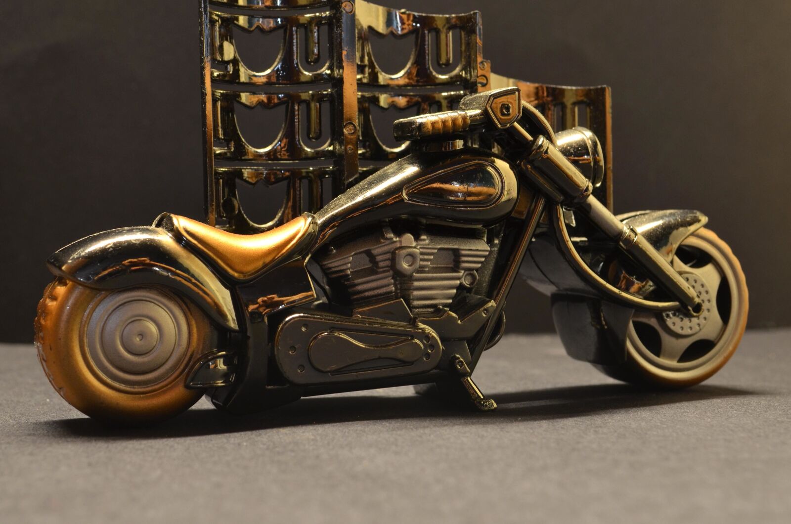 Nikon D5100 sample photo. Toy, motorcycle photography