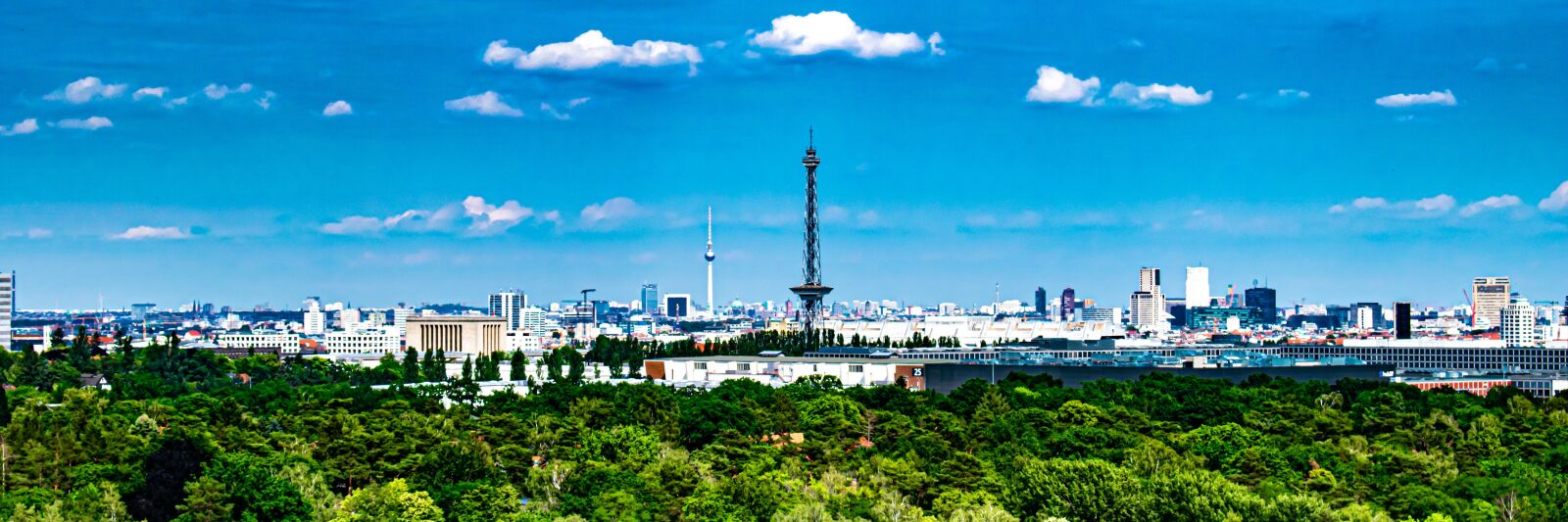 Nikon D5300 sample photo. Berlin, panorama, radio tower photography