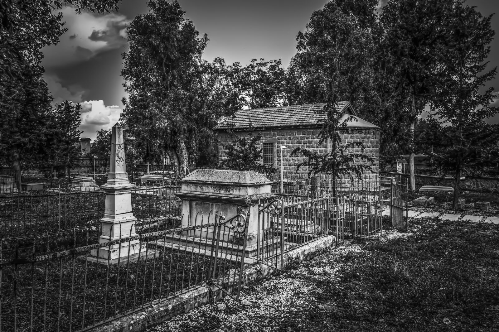 Nikon D3300 sample photo. Church, cemetery, architecture photography