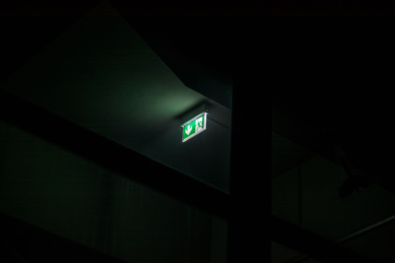Nikon D5200 sample photo. Exit, sign, emergency photography