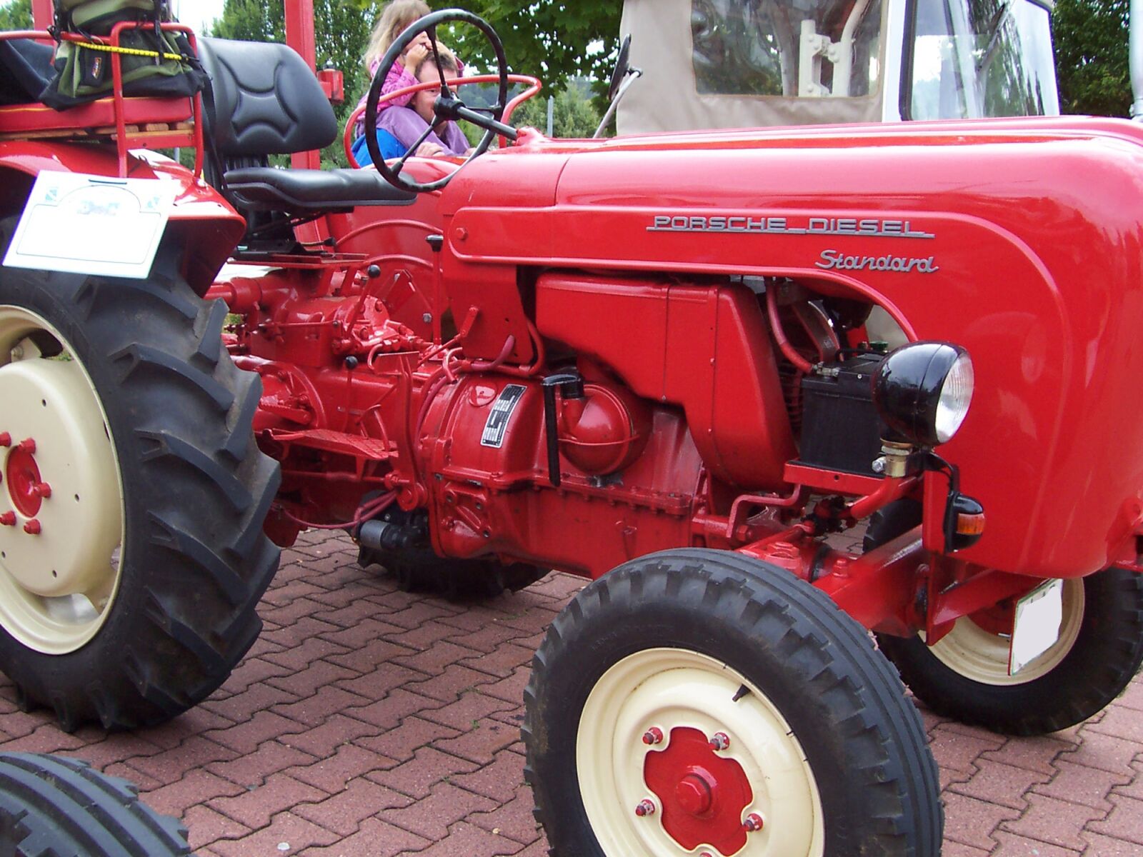 Kodak CX7330 ZOOM DIGITAL CAMERA sample photo. Tractor, porsche, agriculture photography