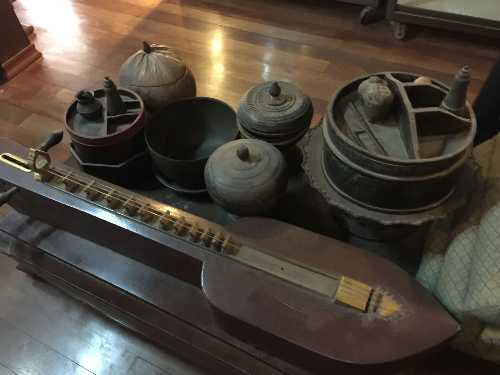 iPhone 6 Plus back camera 4.15mm f/2.2 sample photo. Khmer, traditional, music, equipments photography