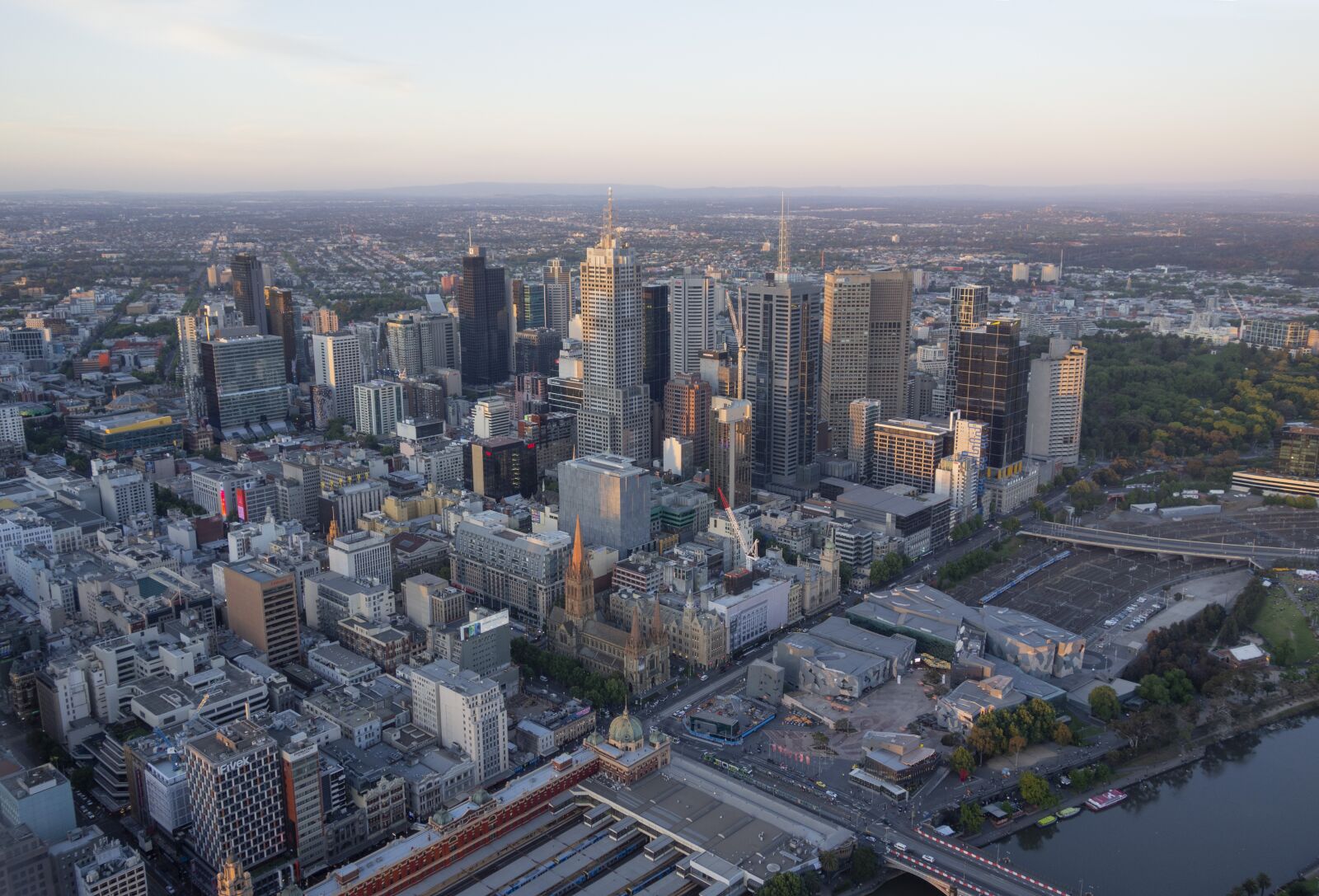 Sony Cyber-shot DSC-RX100 sample photo. Melbourne, city, skyscraper photography