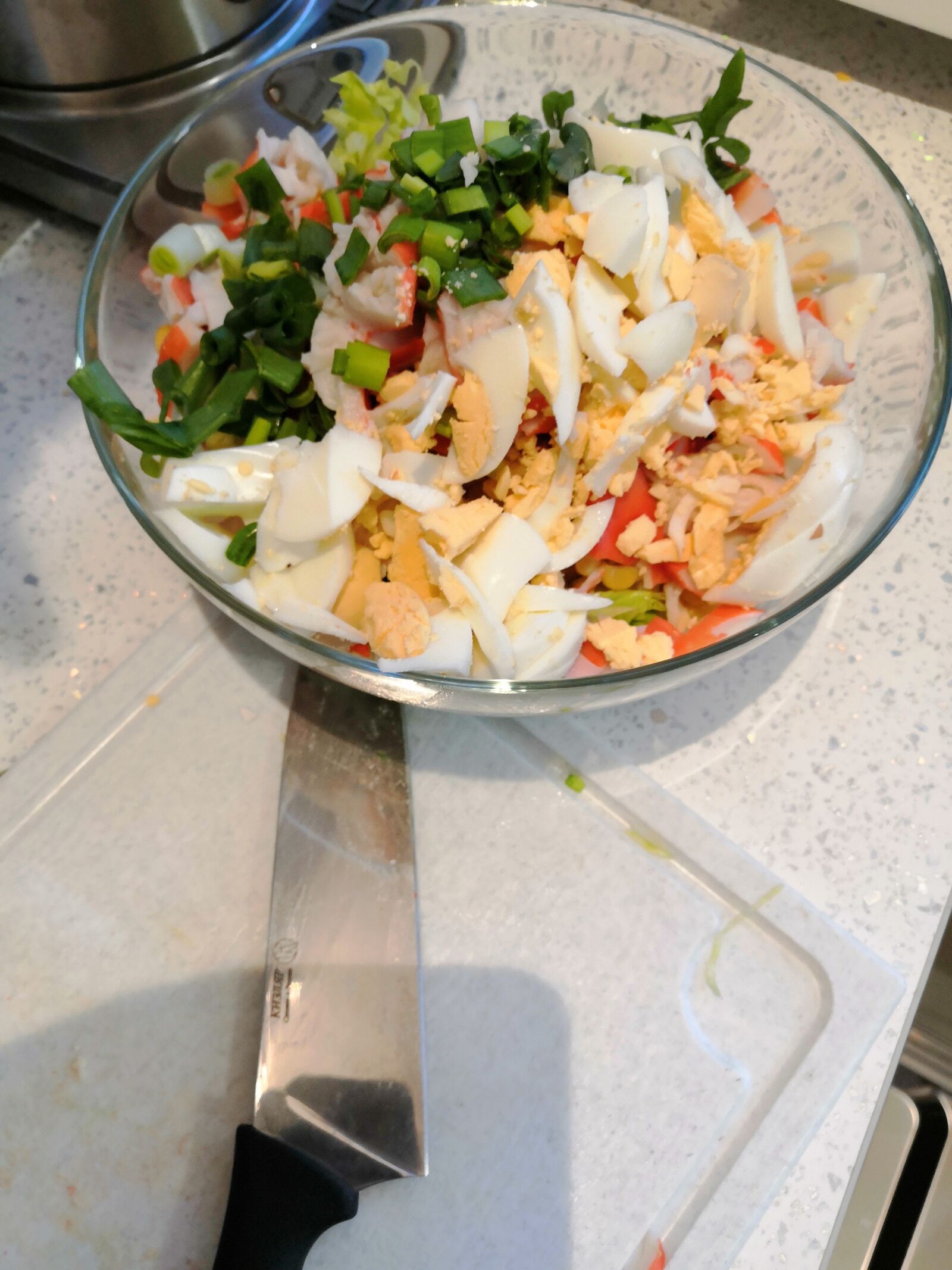 HUAWEI nova 3 sample photo. Salad, food, dinner photography