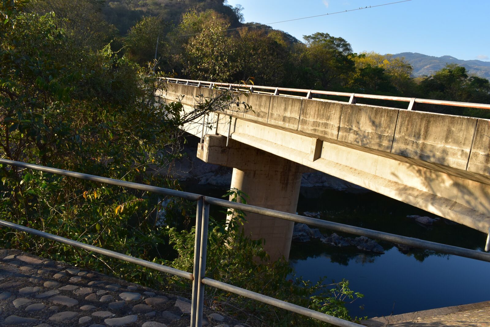 Nikon D5600 sample photo. Bridge, morazán, river photography