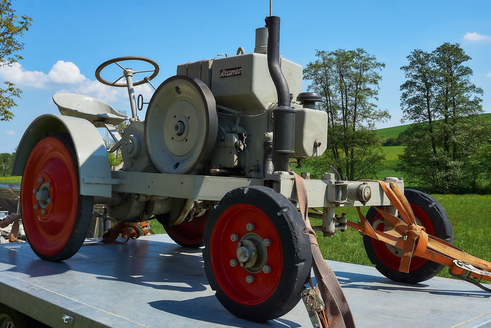Sony a6000 sample photo. Tractor, kramer, oldtimer photography