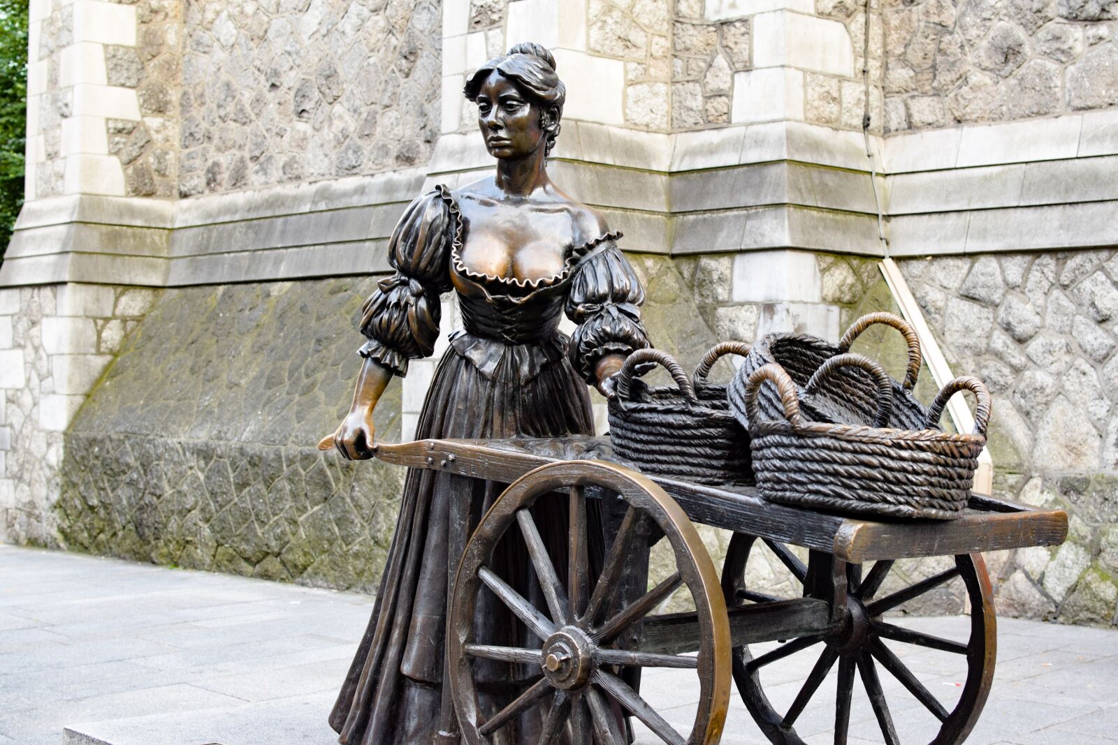 Nikon D3300 sample photo. Molly malone, statue, attraction photography