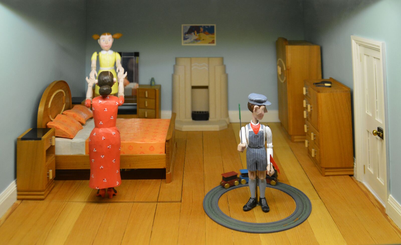 Nikon D5200 sample photo. Doll's house, figurines, macro photography