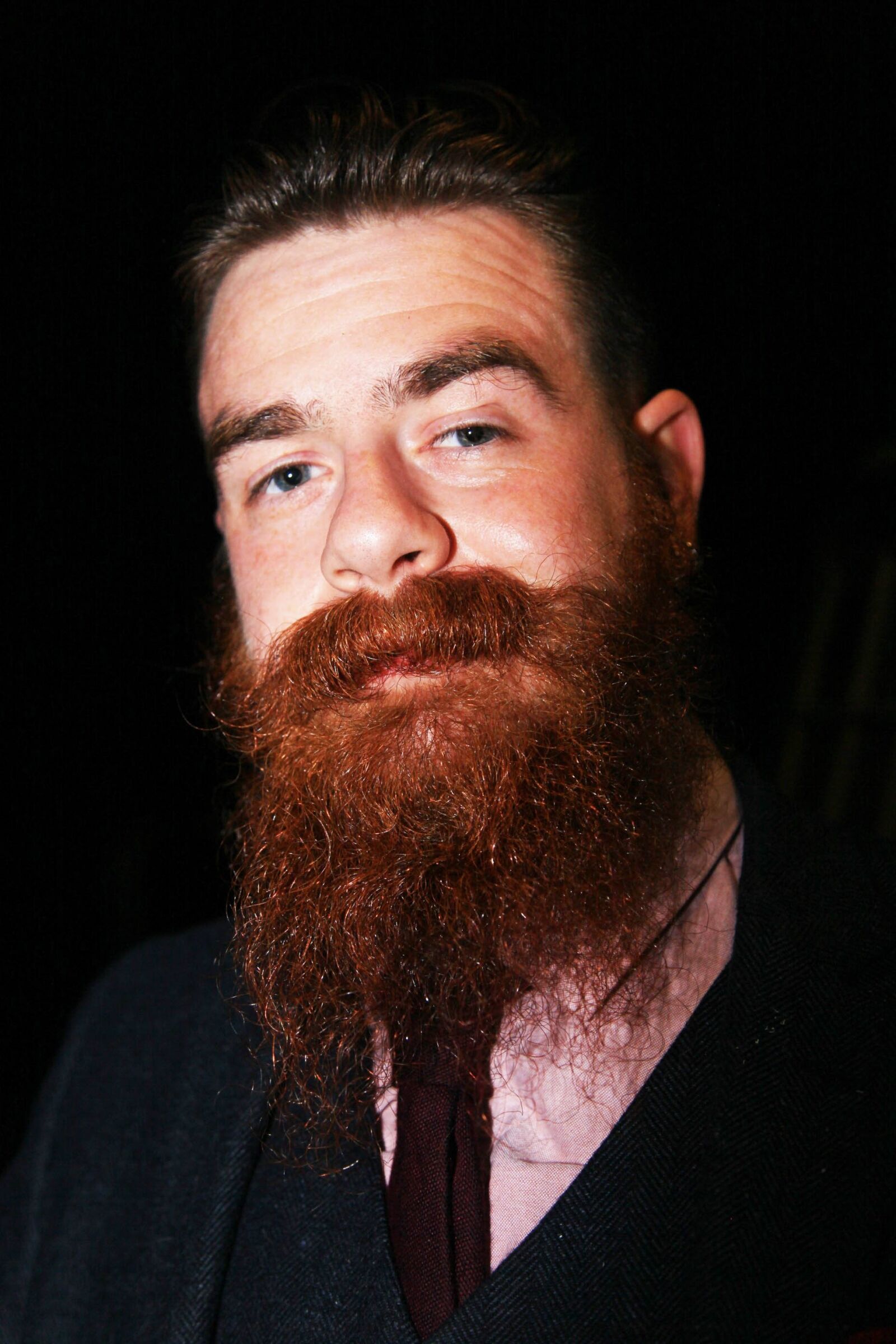 Canon EOS 5D Mark II sample photo. Beard, face, male photography