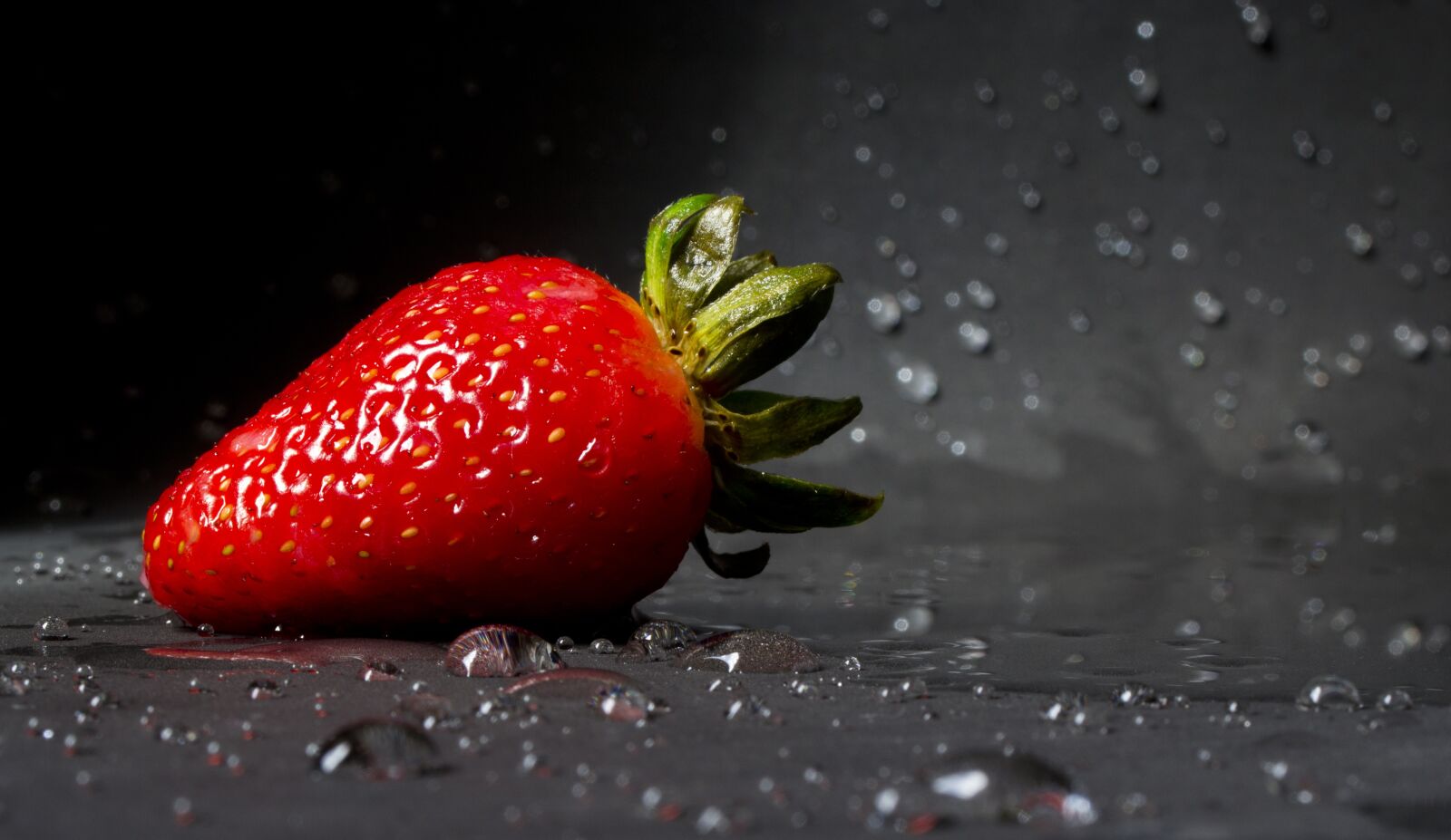 Nikon D3100 sample photo. Strawberry, fruit, red photography