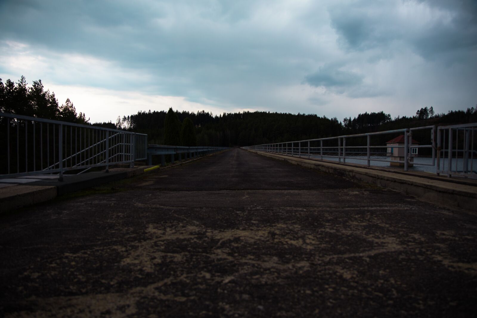 Canon EOS 6D sample photo. Dam, water tank, south photography
