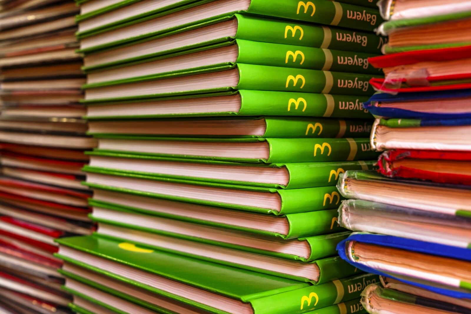 Sony a6300 + Sigma 30mm F2.8 EX DN sample photo. English, books, book stack photography