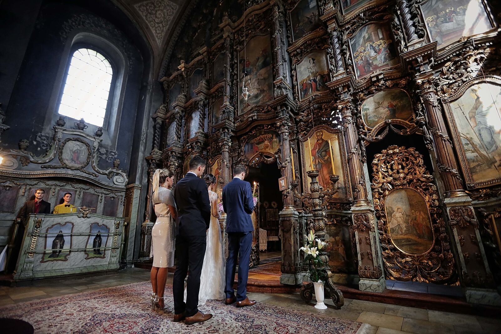 Canon EF 16-35mm F2.8L II USM sample photo. Altar, church, wedding, serbia photography