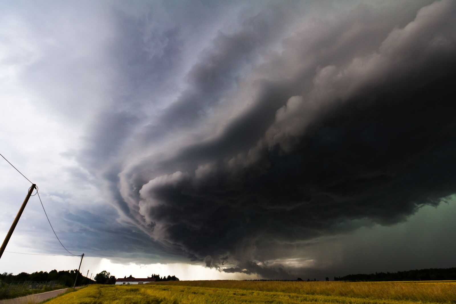 Canon EOS 60D sample photo. Thunderstorm, storm, super cell photography