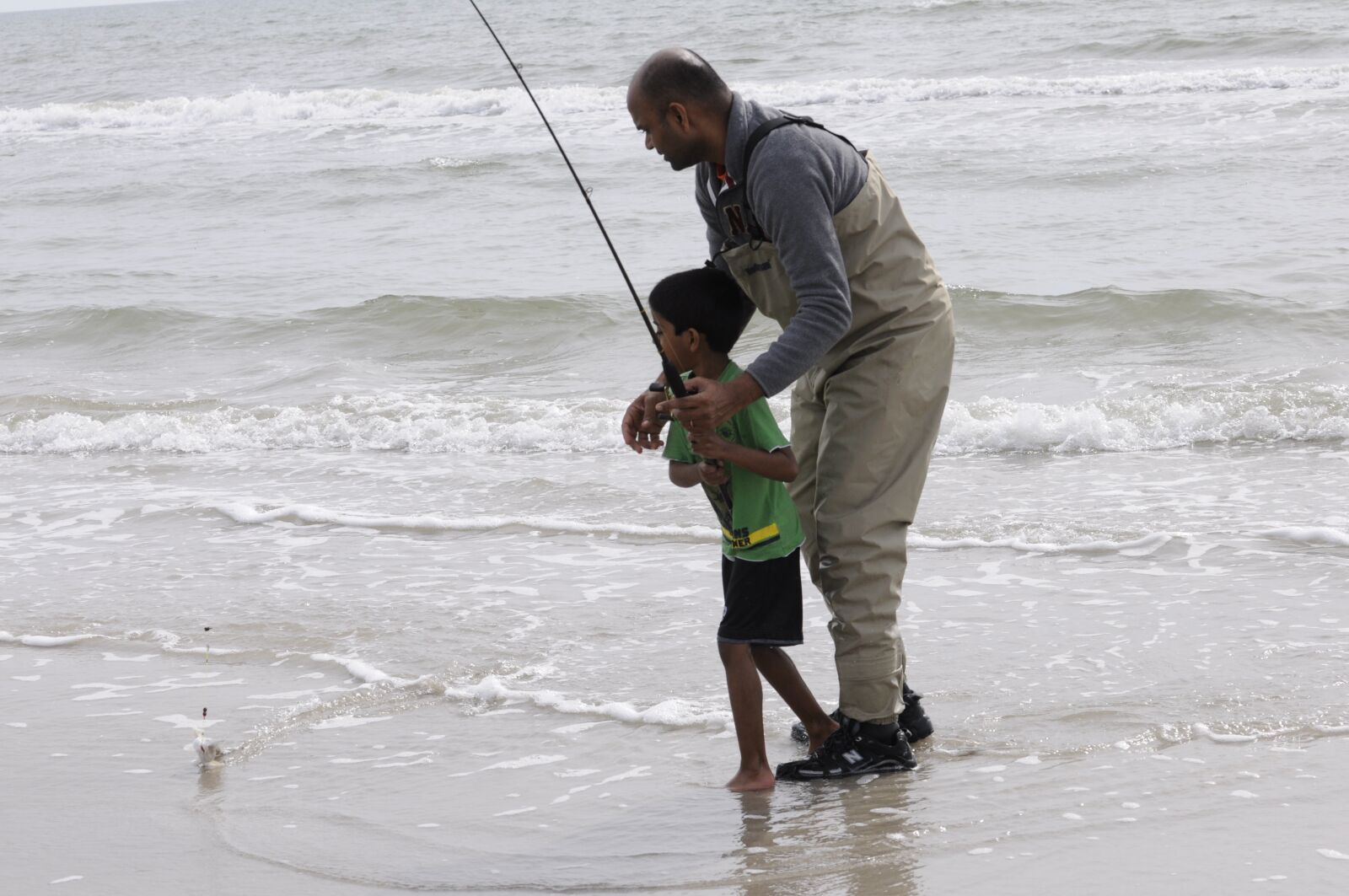 Nikon D90 sample photo. Family fun, fishing, fisherman photography