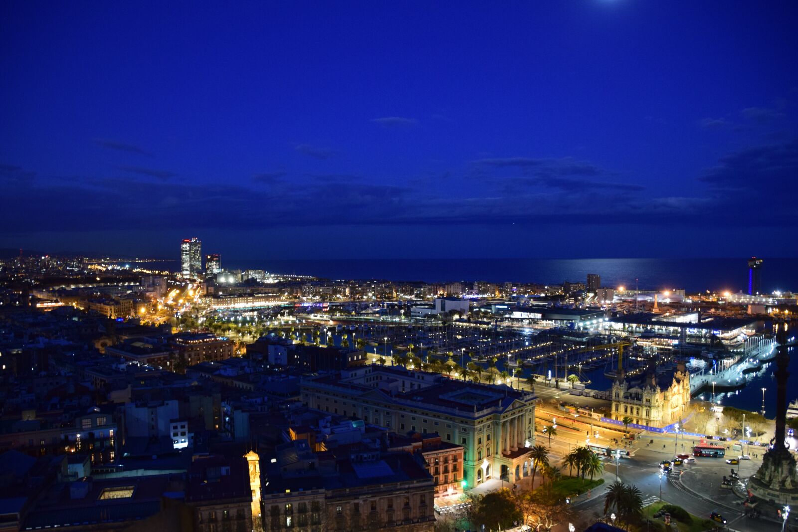 Nikon D5300 sample photo. Barcelona, night, spain photography