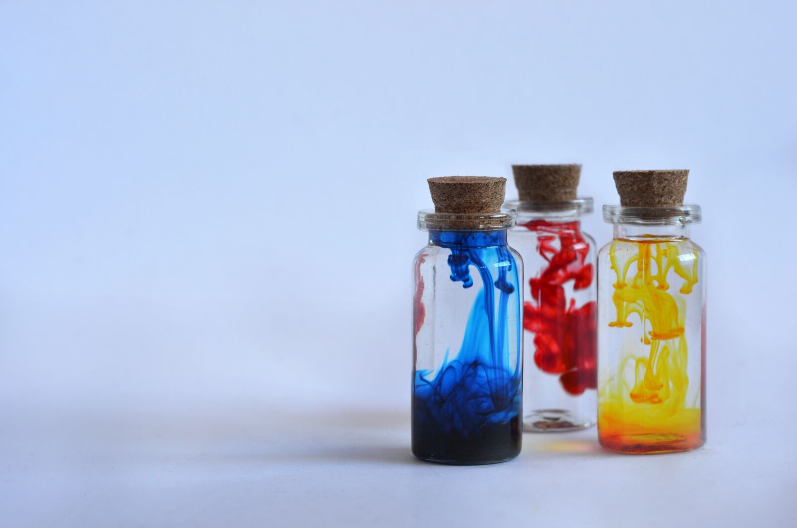 Nikon D5100 sample photo. Bottles, potions, ink photography