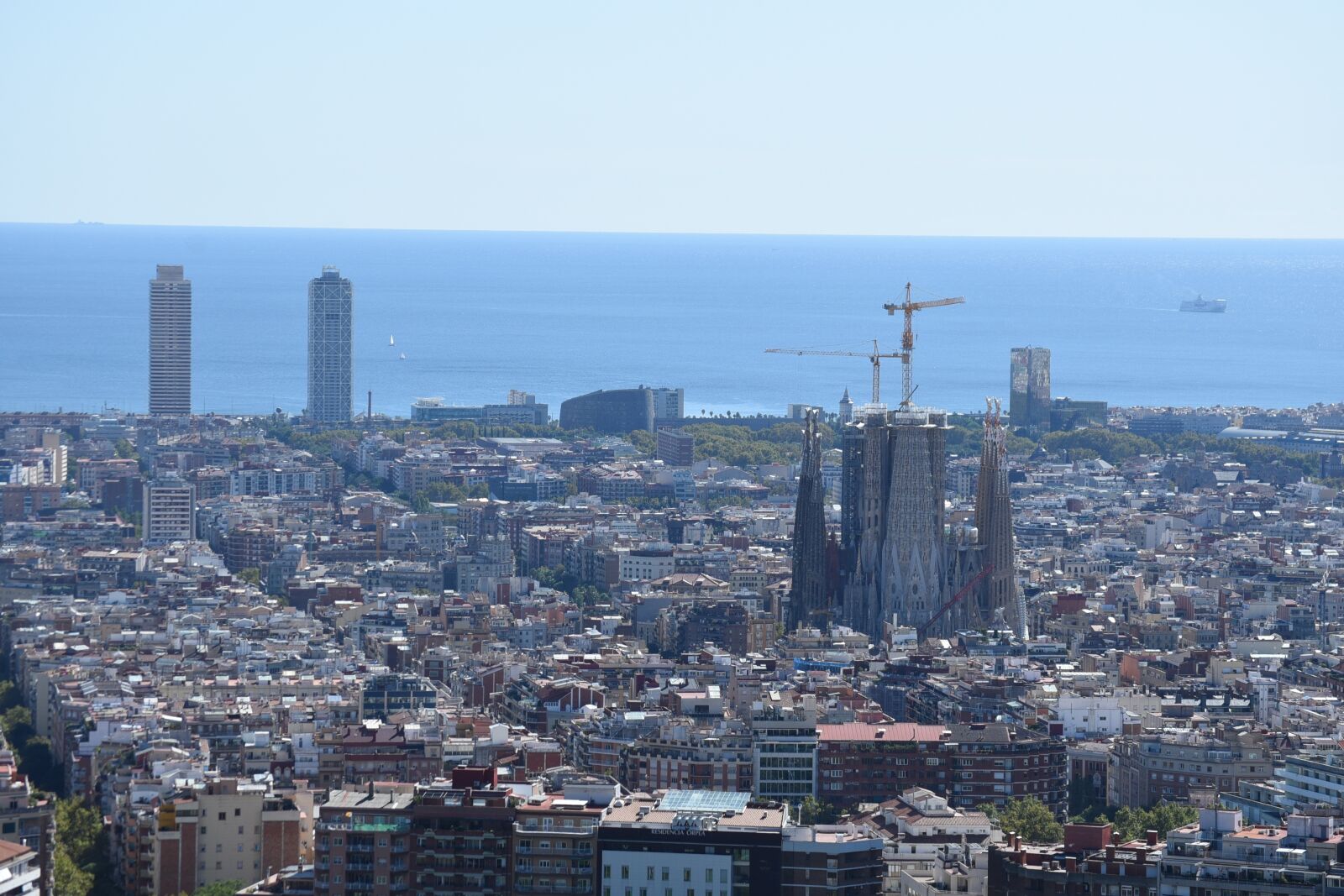 Nikon D750 sample photo. Barcelona, bunkers, view photography