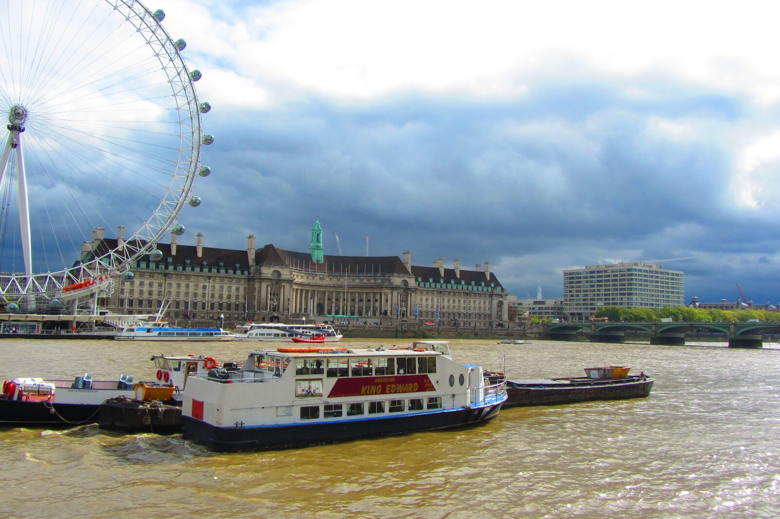 Canon PowerShot SX230 HS sample photo. London, londo, london eye photography