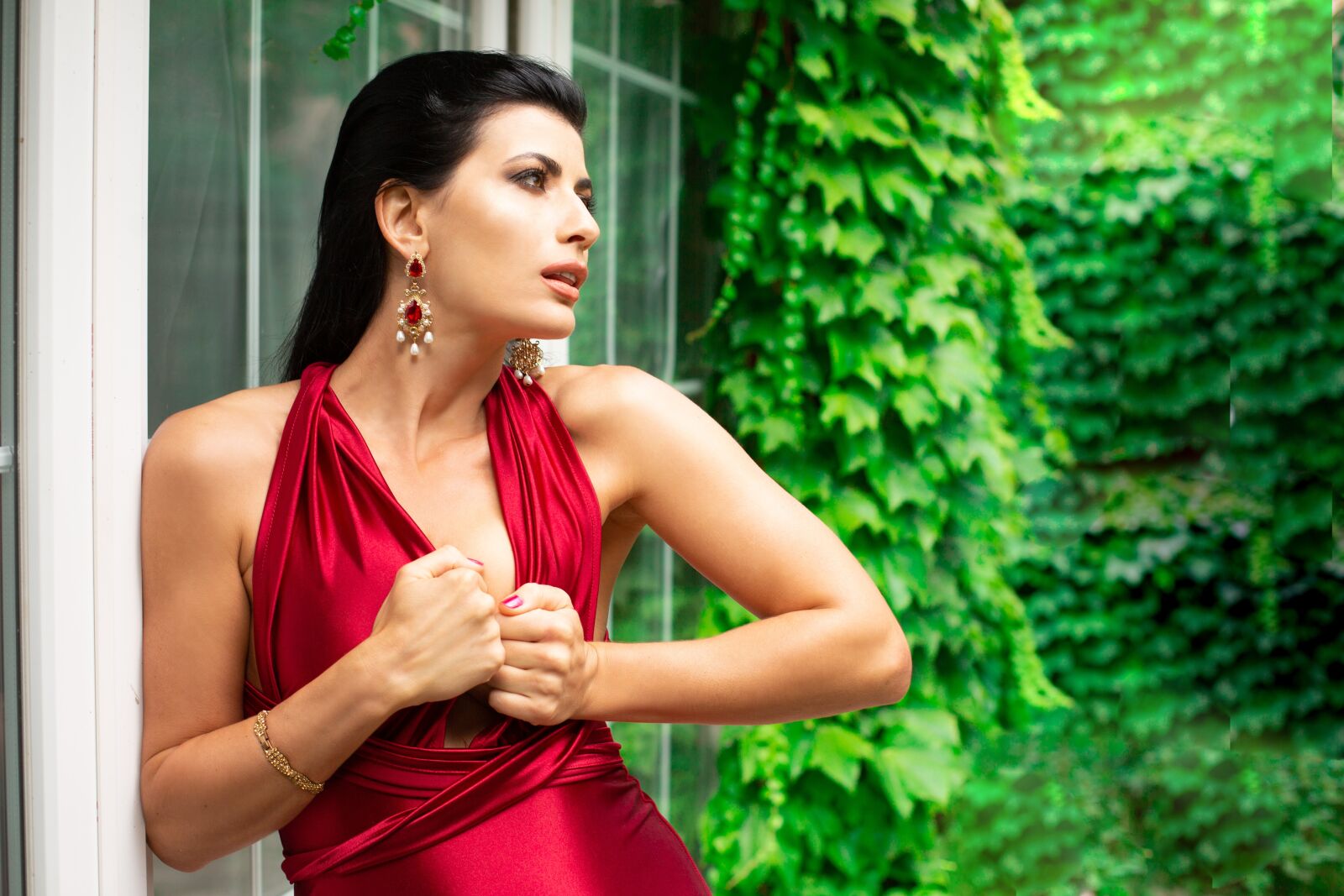 Canon EF 50mm F1.4 USM sample photo. Model, face, portrait photography