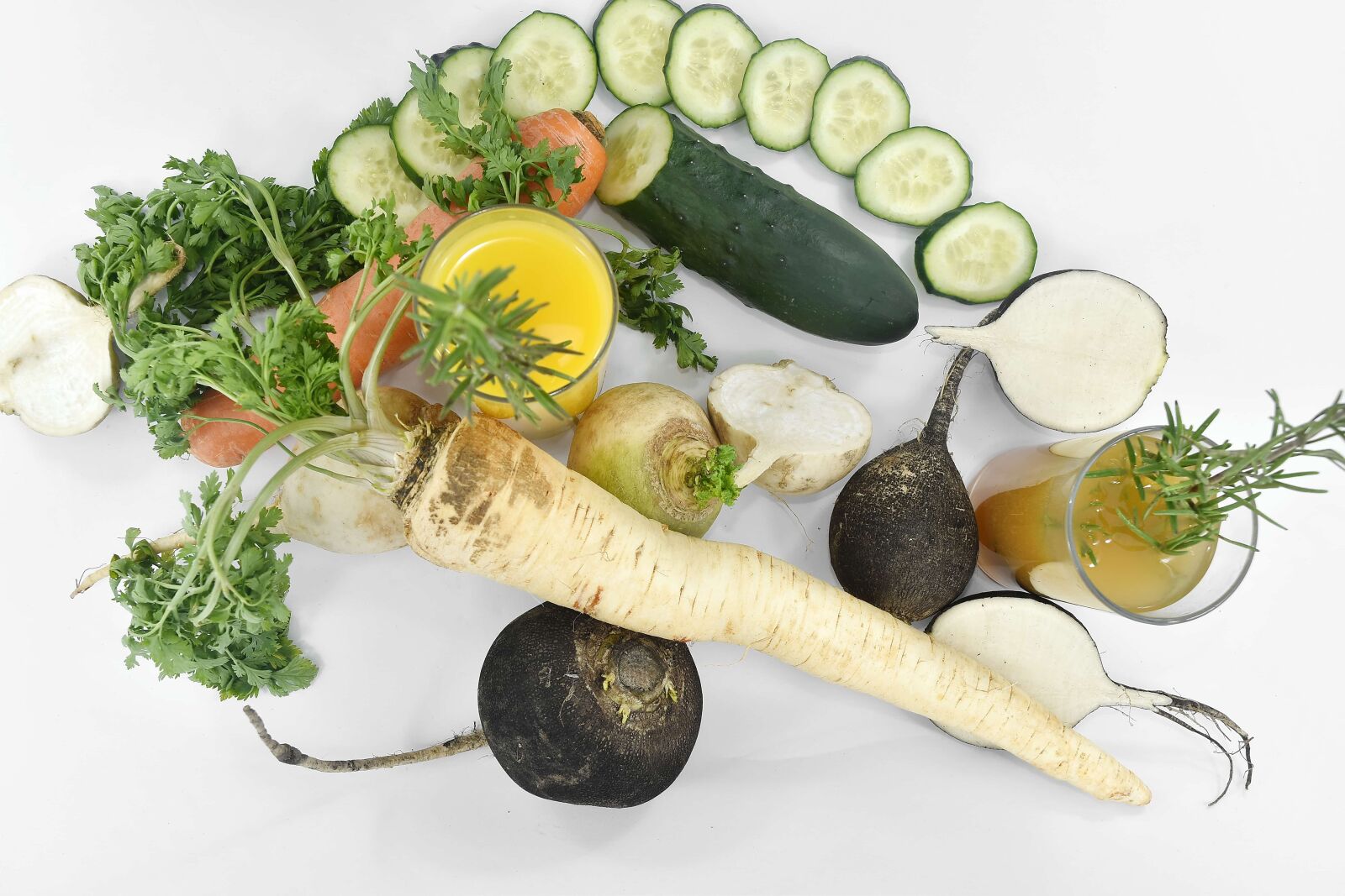 Nikon D5500 sample photo. Carrot, cucumber, fruit juice photography