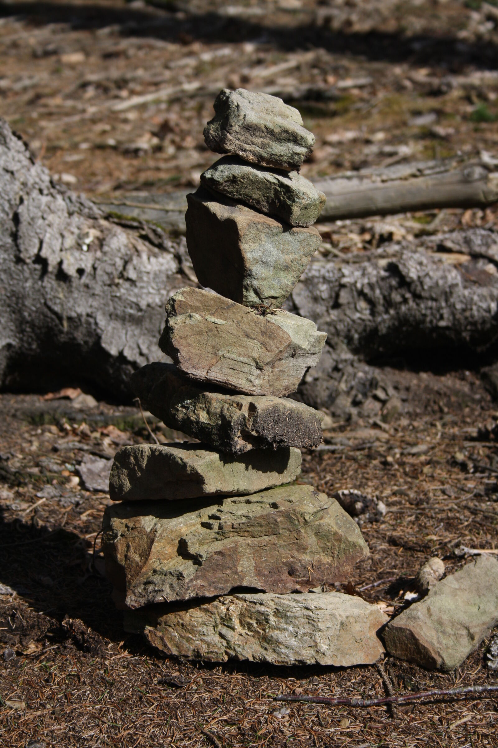 Canon EF-S 18-55mm F3.5-5.6 II sample photo. Nature, pile, rocks, stones photography
