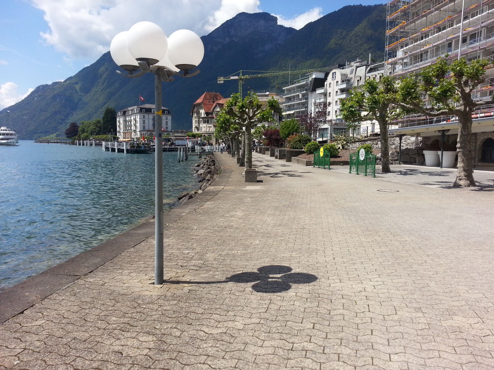 Samsung Galaxy Note2 sample photo. Promenade, lake, switzerland photography
