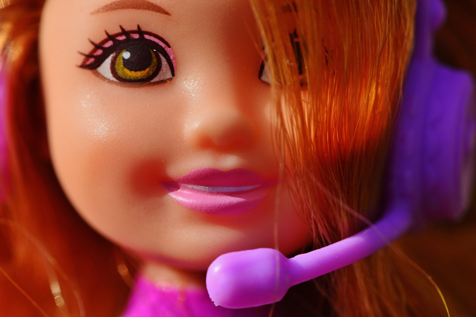 Nikon D3200 sample photo. Child, music, barbie photography
