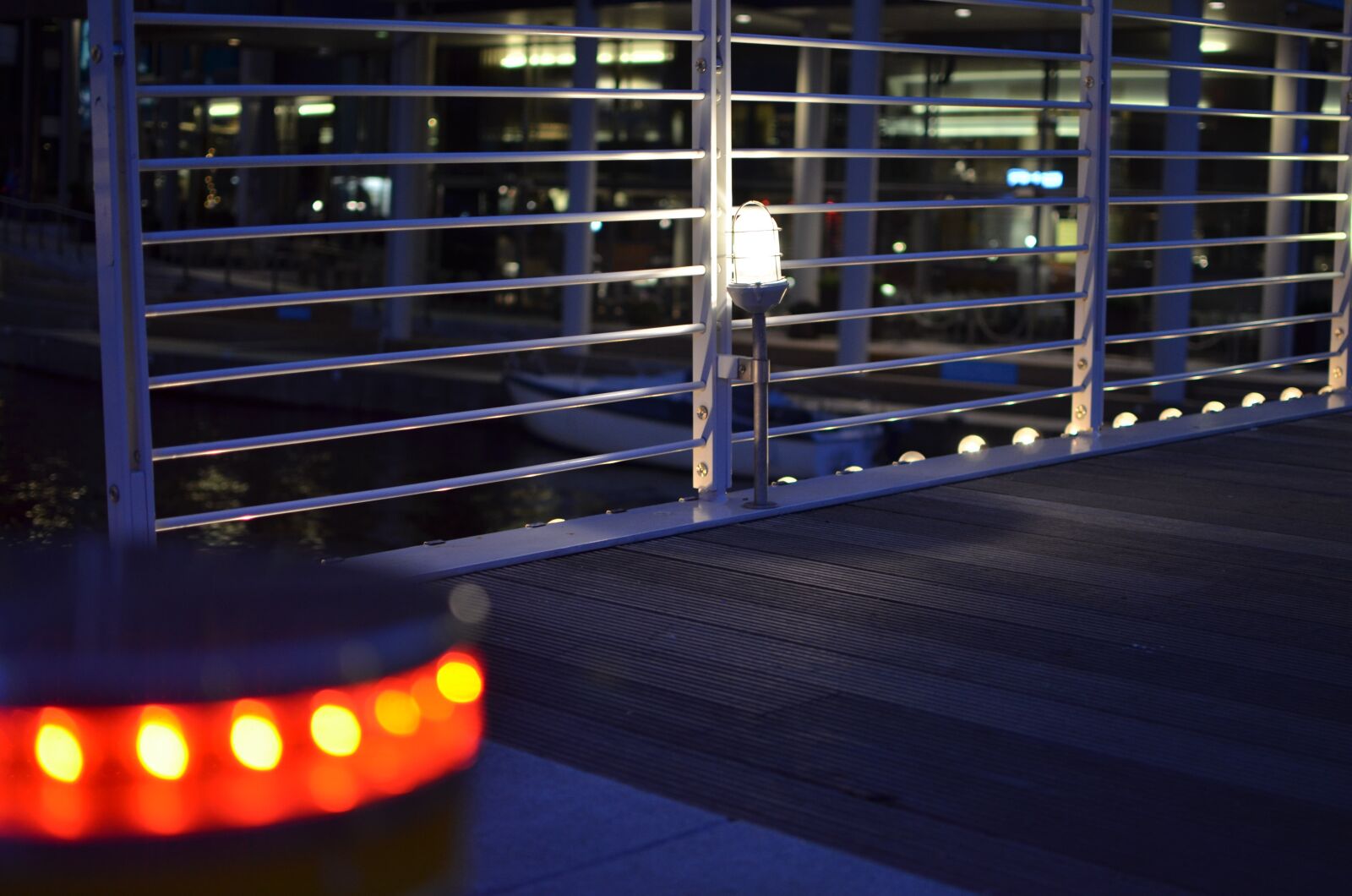 Nikon D5100 sample photo. Bridge, city, lights, lamp photography
