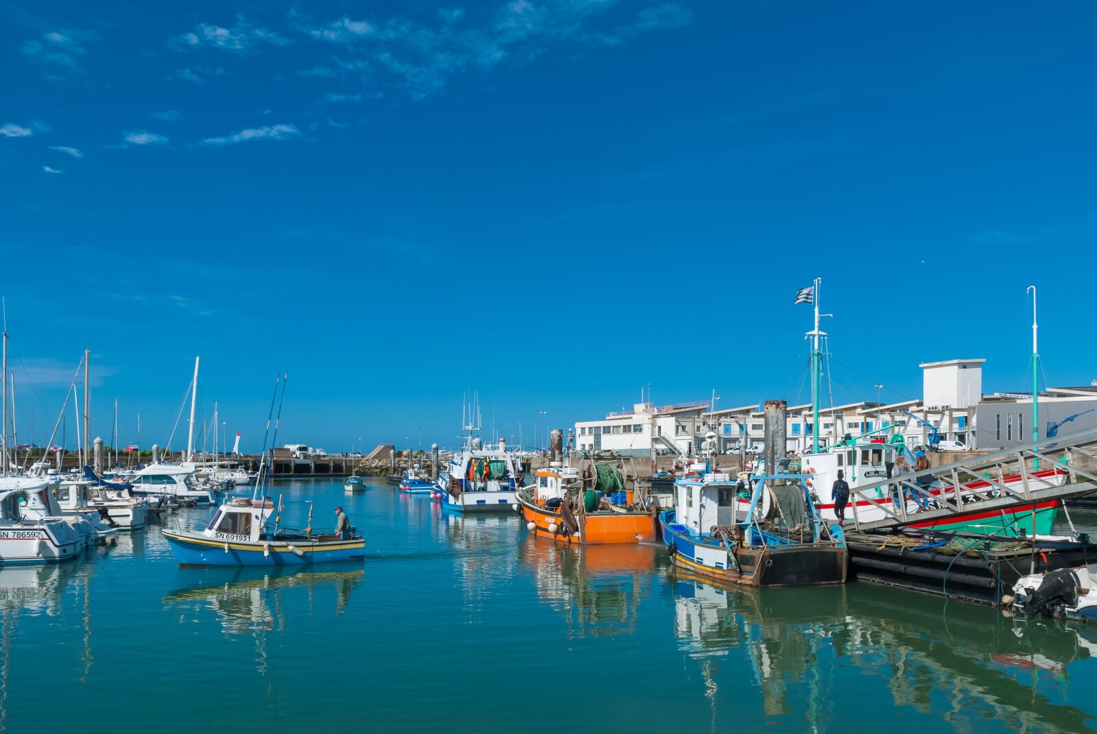 Nikon D80 sample photo. Port, boat, france photography