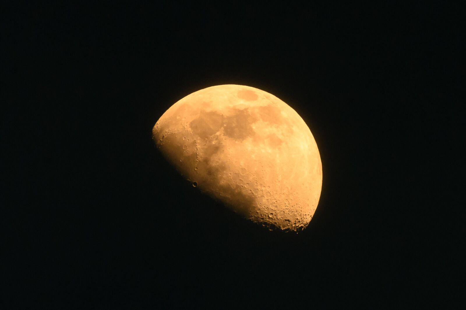 Nikon D7200 sample photo. Moon, night, nature photography
