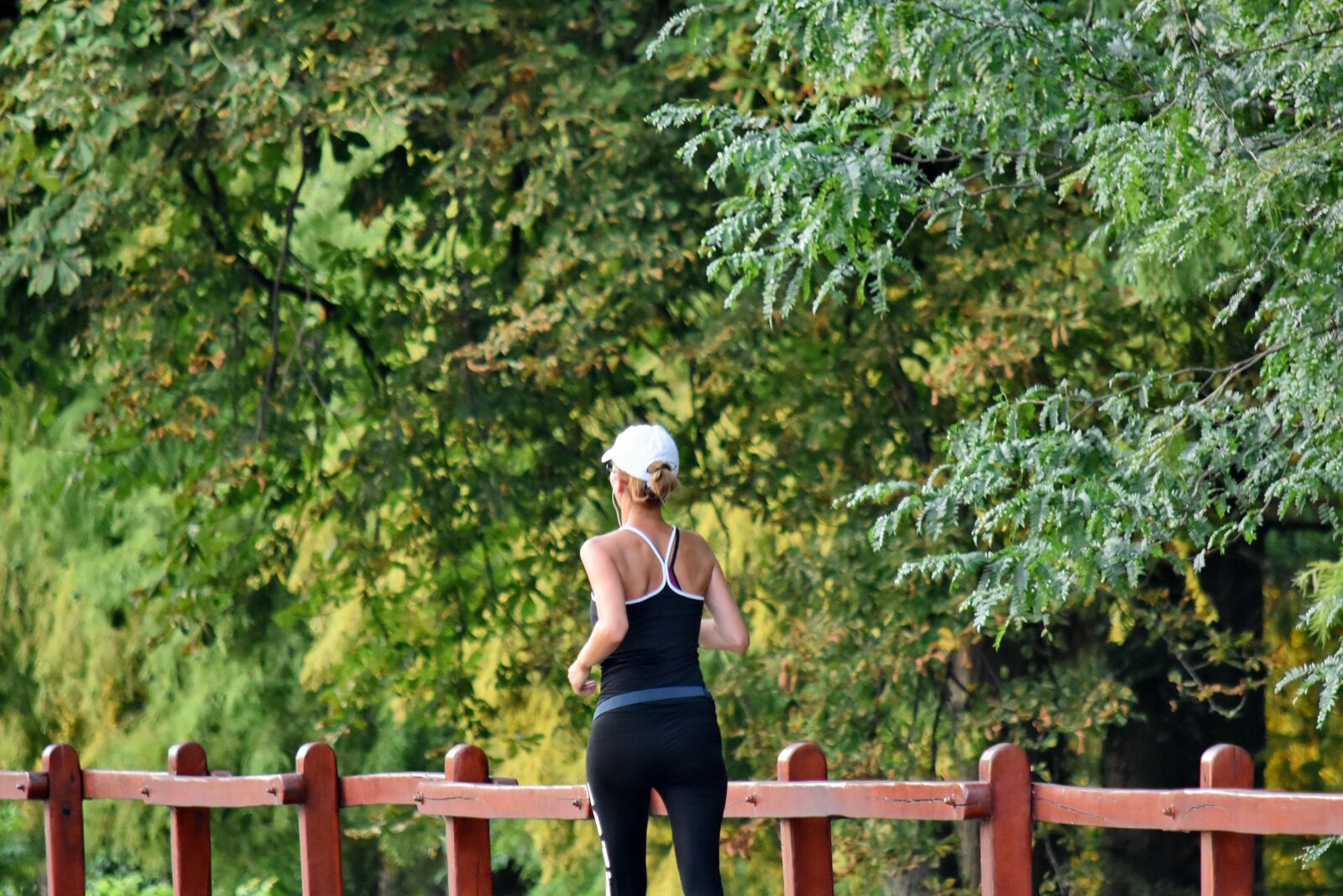 Nikon D5500 sample photo. Fitness, jogging, pretty girl photography