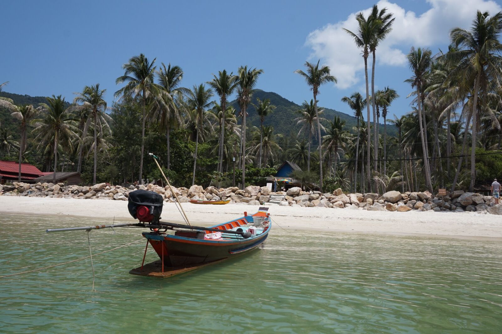 Sony Alpha a5000 (ILCE 5000) sample photo. Thailand, beach, boat photography