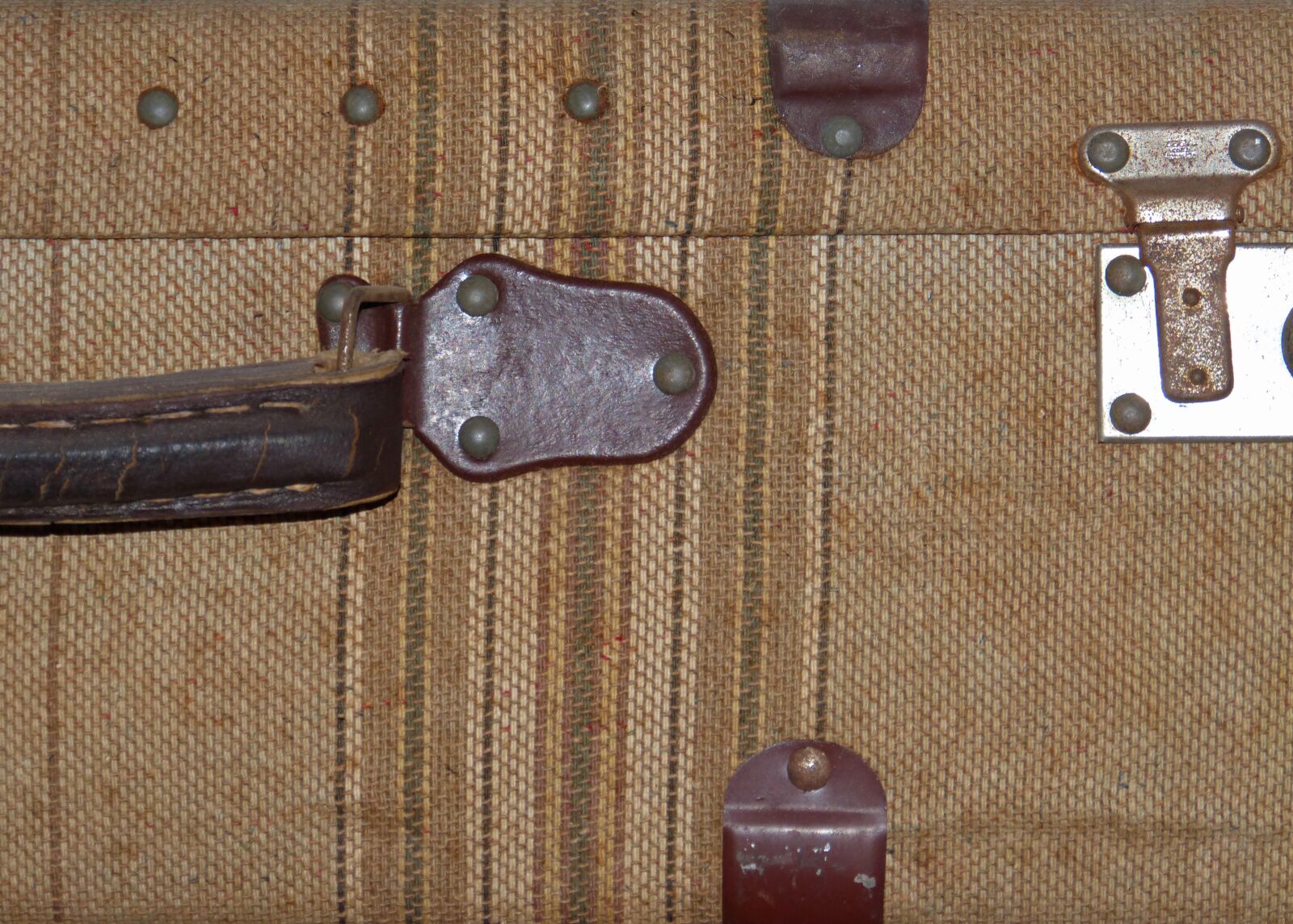 Panasonic DMC-FZ62 sample photo. Suitcase, detail, vintage photography