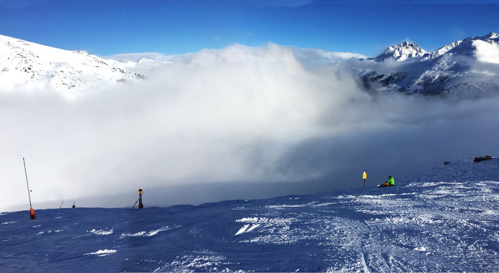 Apple iPhone 6s sample photo. Ski run, ski area photography