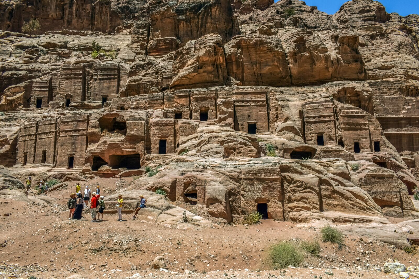 Nikon D3300 sample photo. Petra, jordan, caves photography