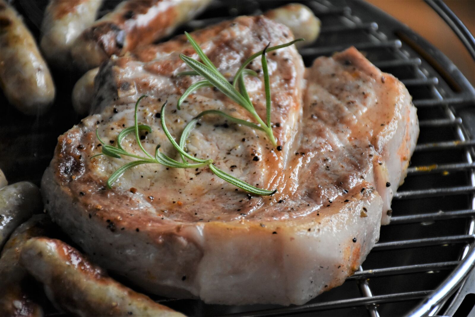 Nikon D7200 sample photo. Meat, pork steak, barbecue photography