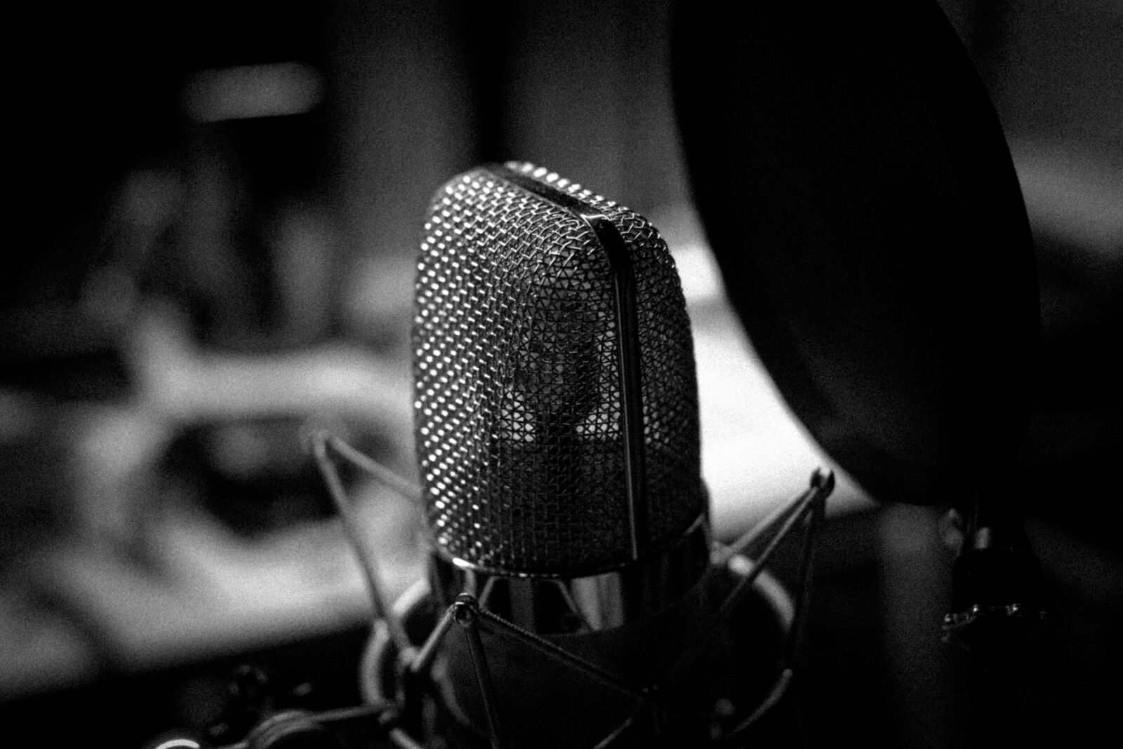 Nikon D800 sample photo. Music, microphone, black and photography