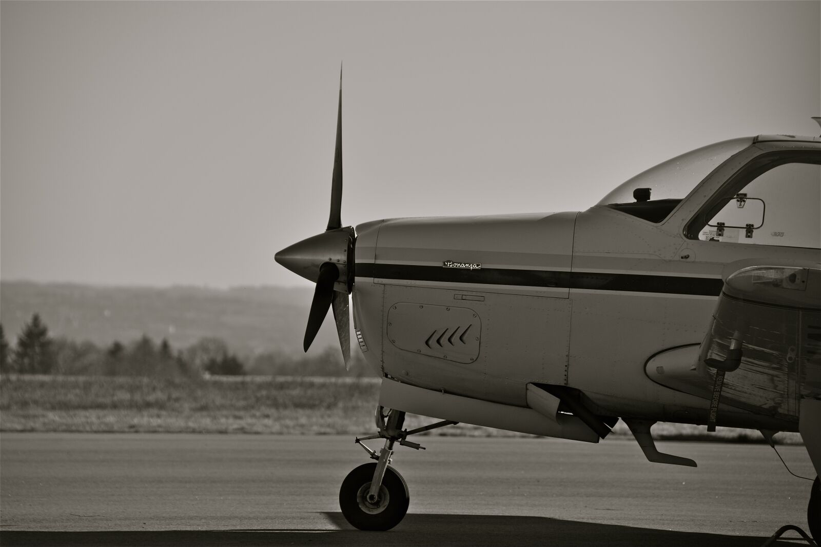 Nikon D5600 sample photo. Aircraft, beechcraft bonanza, aviation photography
