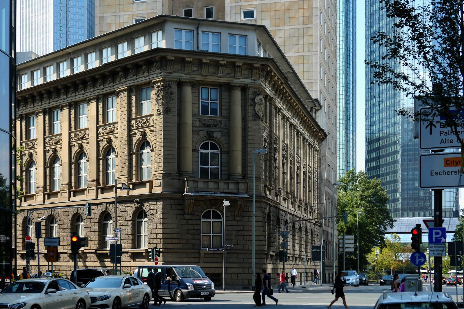 Panasonic Lumix DMC-LX10 (Lumix DMC-LX15) sample photo. Architecture, frankfurt, ffm photography