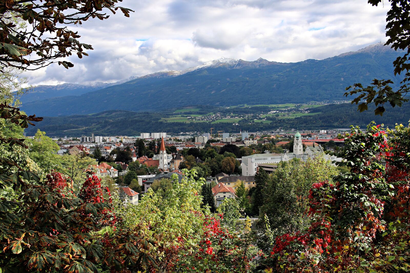 Canon EOS 70D sample photo. Innsbruck, panorama, mountains photography