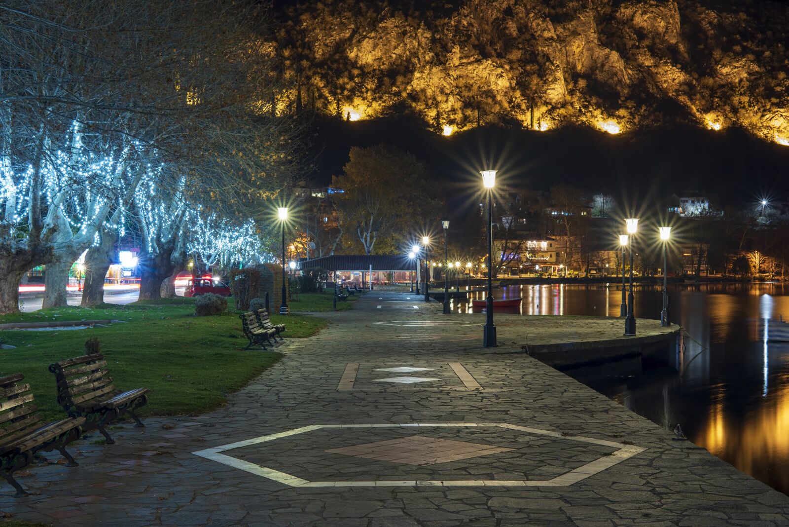 Nikon D750 sample photo. Kastoria, greece, lake photography