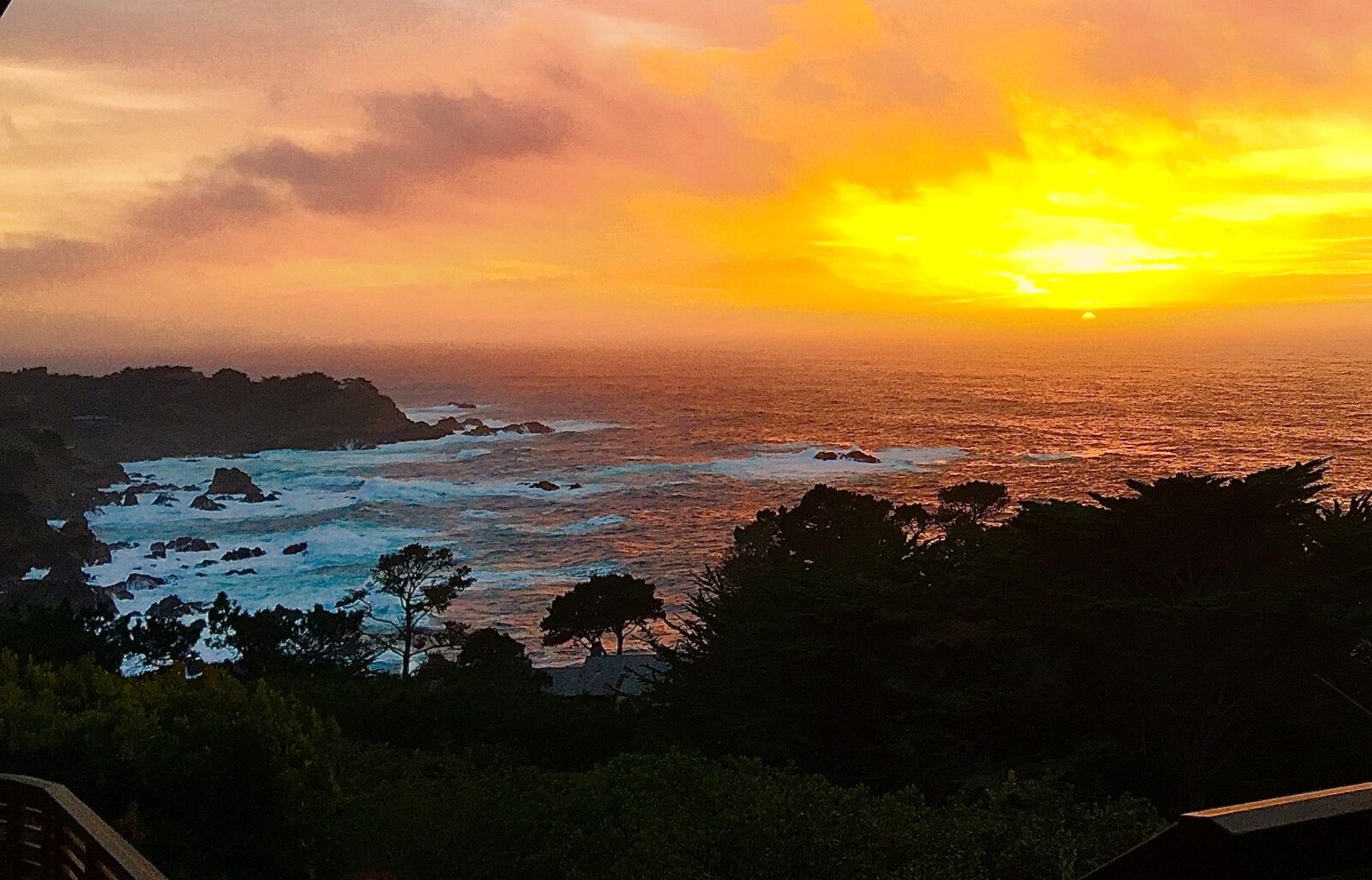 iPhone 6 Plus back camera 4.15mm f/2.2 sample photo. Sunset, coastline, california photography