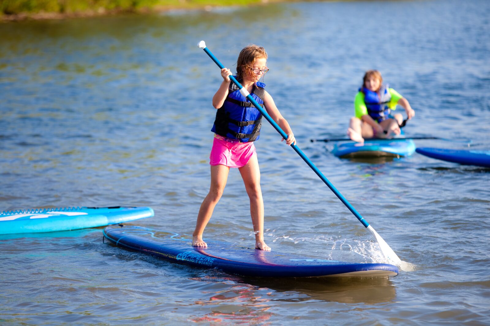 Canon EOS 5D Mark II sample photo. Paddle board, lake, water photography